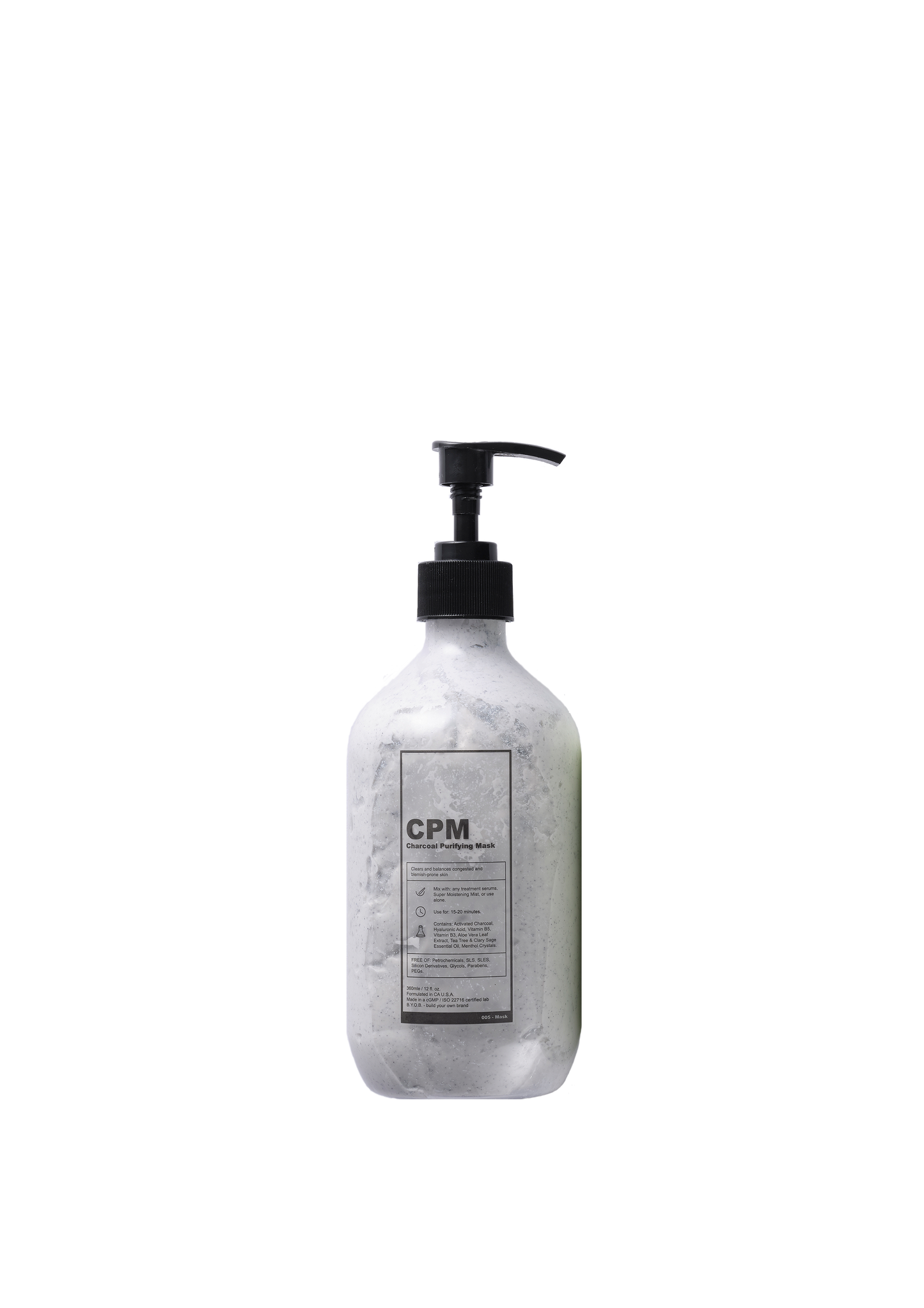 Charcoal Purifying Mask 活性竹炭淨化陶瓷面膜