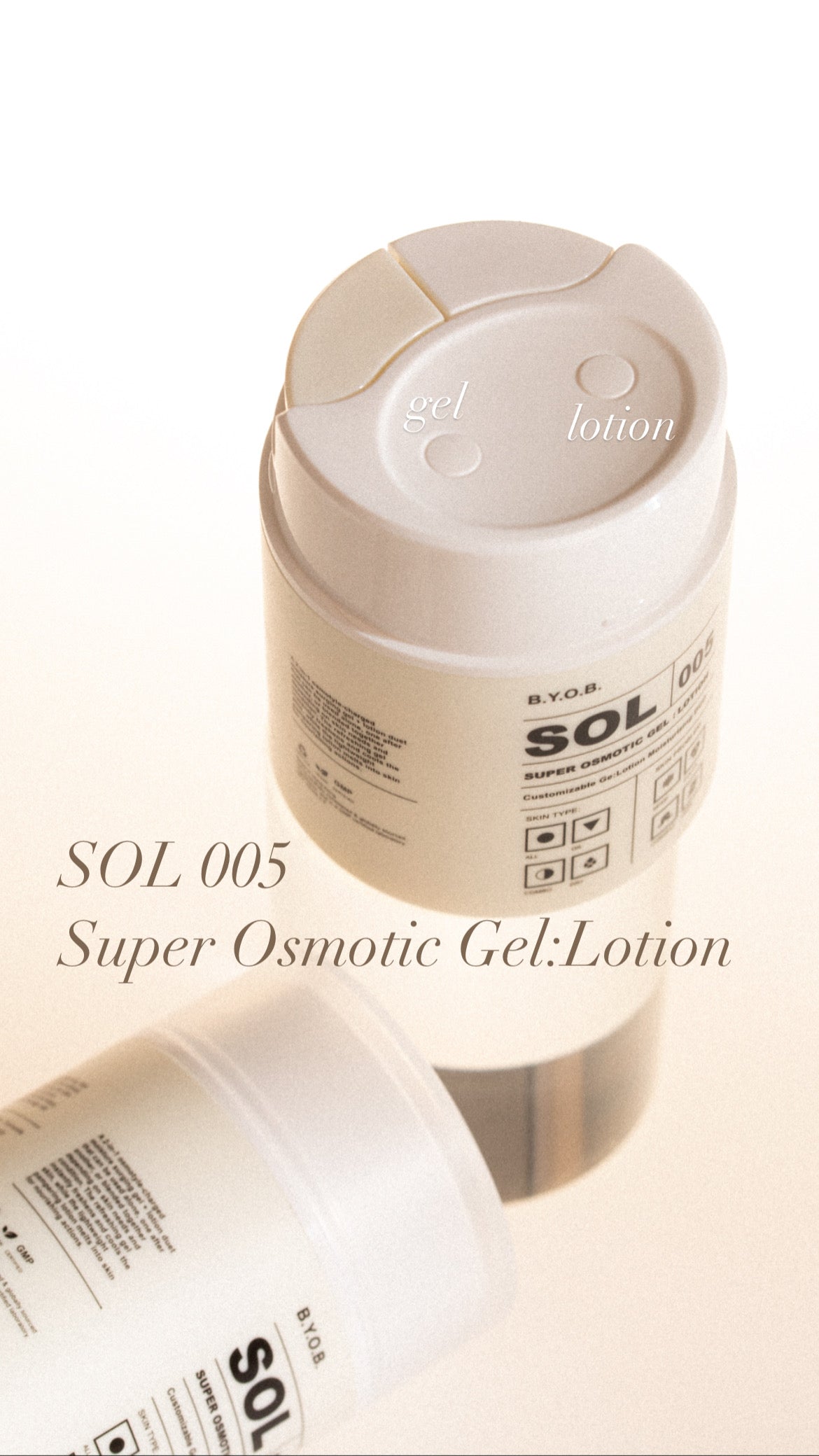 Super Osmotic Gel:Lotion 全能滲透面霜